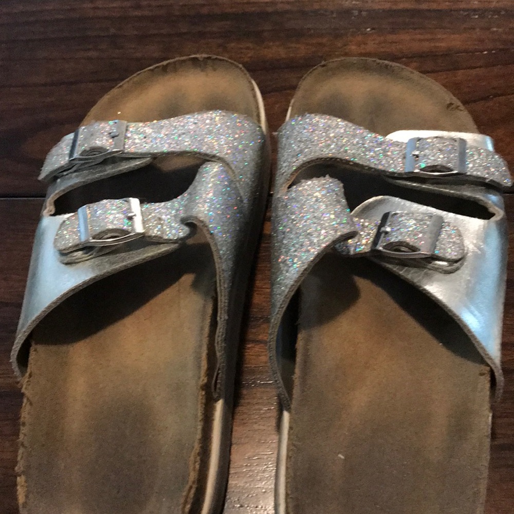 Birkenstock glittery